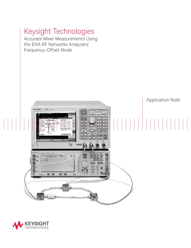 Using Frequency Offset for Accurate Mixer Measurements PDF Asset Page Keysight